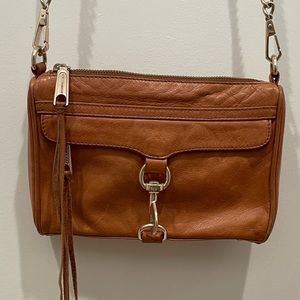 Rebecca Minkoff Brown Leather Crossbody Bag
